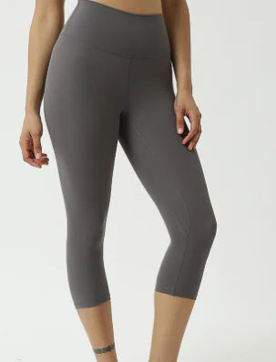 Yoga Capris, Soft Fitness Leggings, Bare Feel Yoga Pants