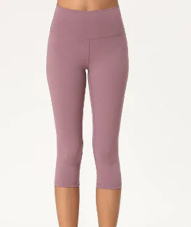Yoga Capris, Soft Fitness Leggings, Bare Feel Yoga Pants